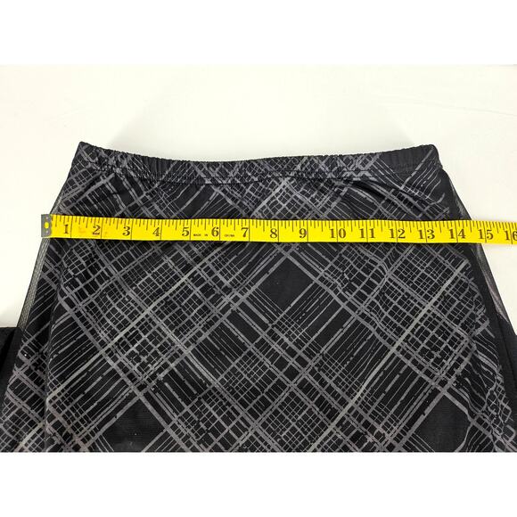 BLACK PAID WOMEN'S SKIRT SIZE LARGE - POLYESTER BLEND FOR STRETCH FLATTERING FIT - Picture 5 of 11
